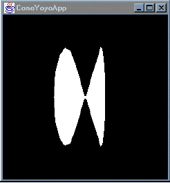 Figura 2-8. Una Imagen Renderizada de ConeYoyoApp.java