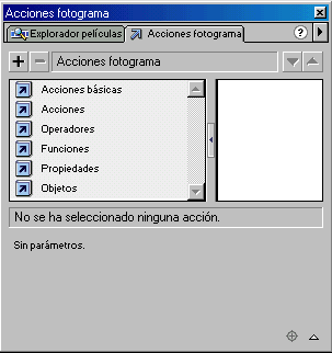 Acciones fotograma