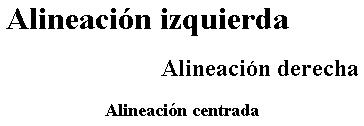 Figura 6. Alineación