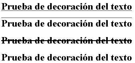 Figura 18. Decoración del texto