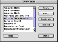 Define Sites