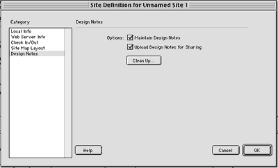 Site Design Notes