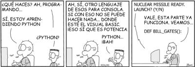 Nano, Bilo y Python