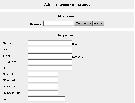 Figura 3.7: Editar Usuarios