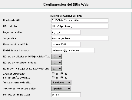 Figura 3.16: Preferencias