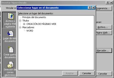 Crear marcadores